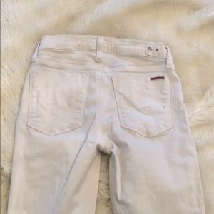 White jeans